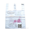 Hot selling eco-friendly supermarket biodegradable plastic bags with side gussets